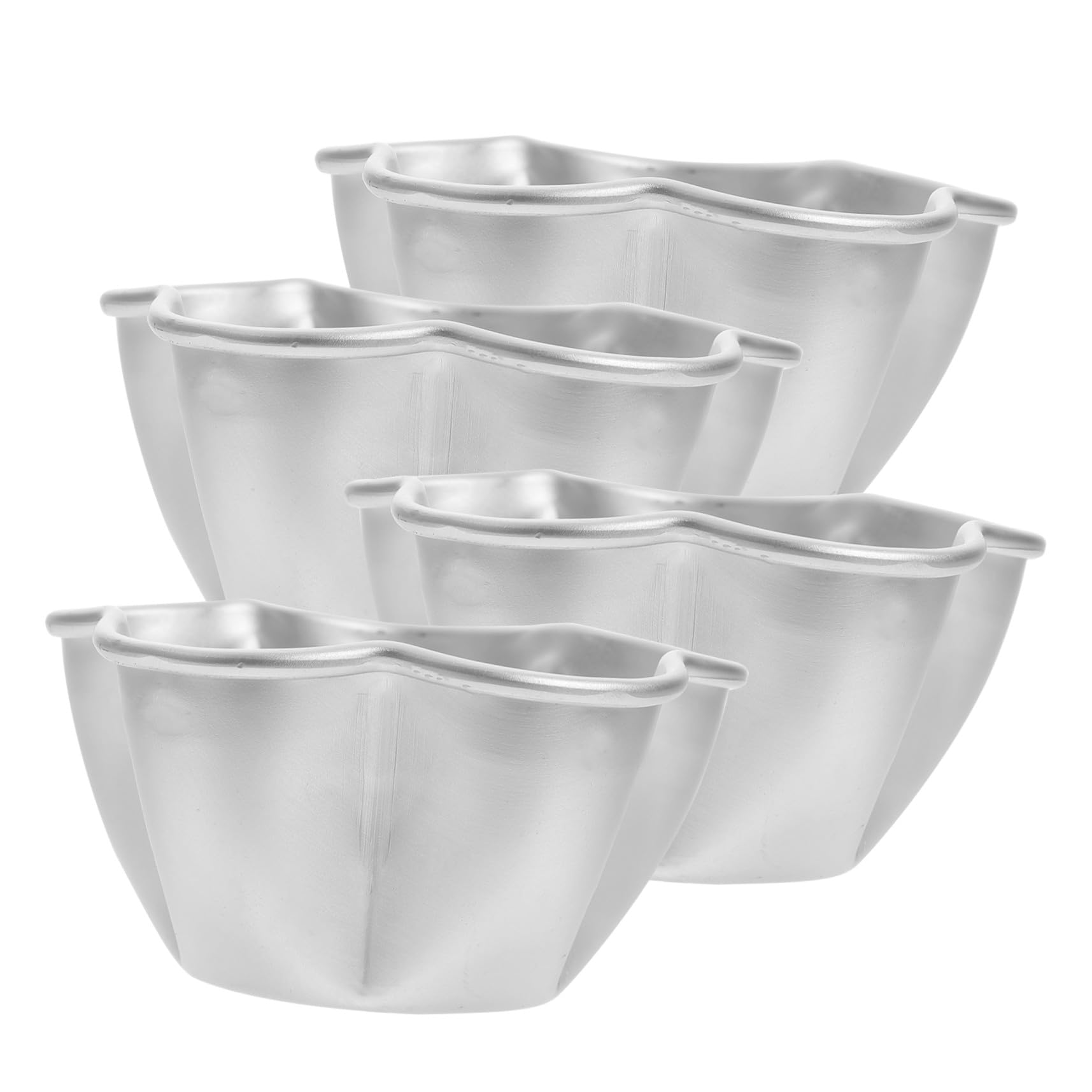 TOPBATHY Mini Magdalenas 16 Piezas mini molde pastel vasos papel con tapas moldes magdalenas para hornear bandeja para hornear empanadas moldes para tarta huevo molde para tarta