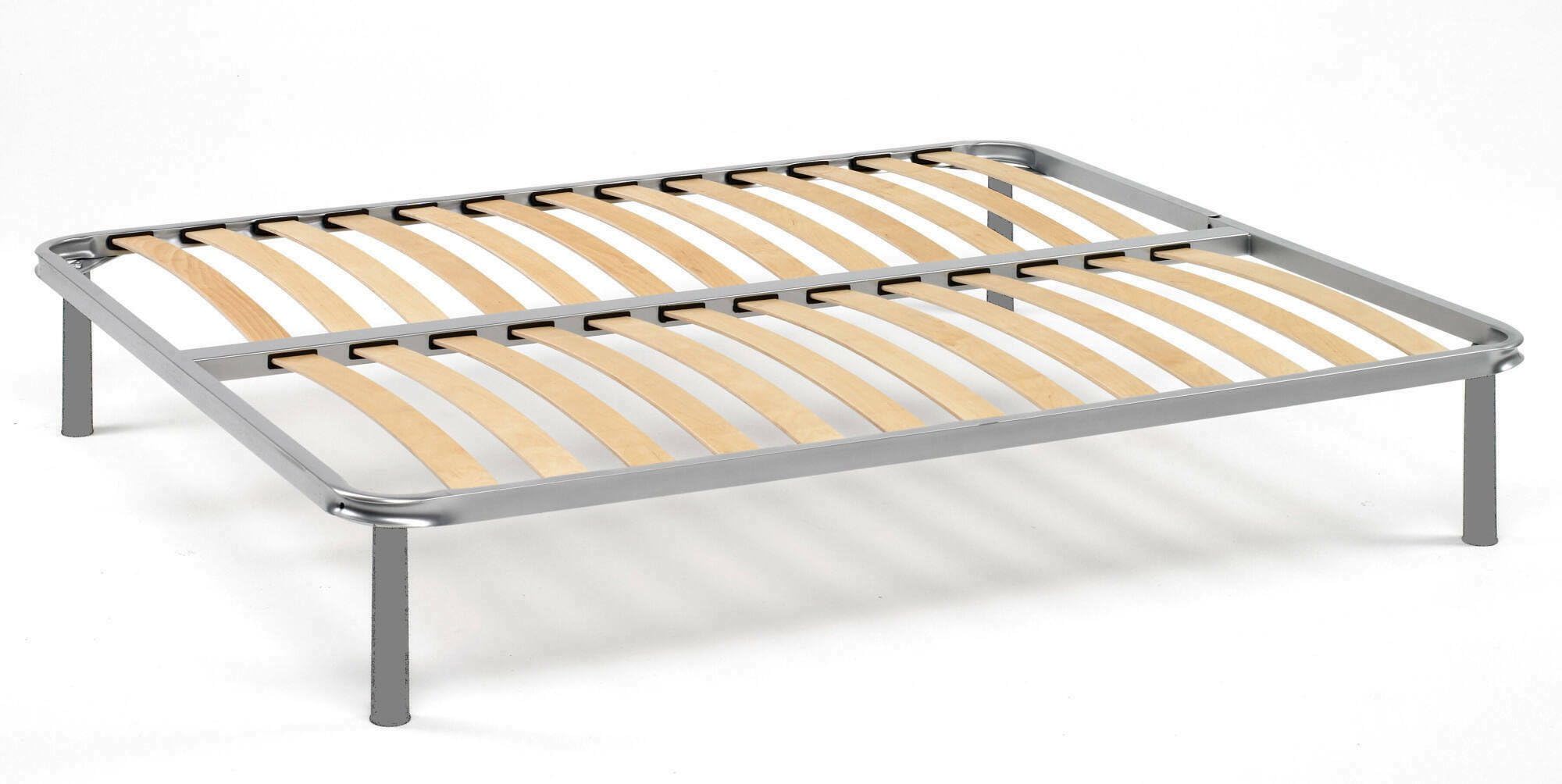 Talamo Italia - Rete letto matrimoniale Malvina, Rete ortopedica in multistrato di betulla a 13 doghe, 100% Made in Italy, Cm 180x190h 34