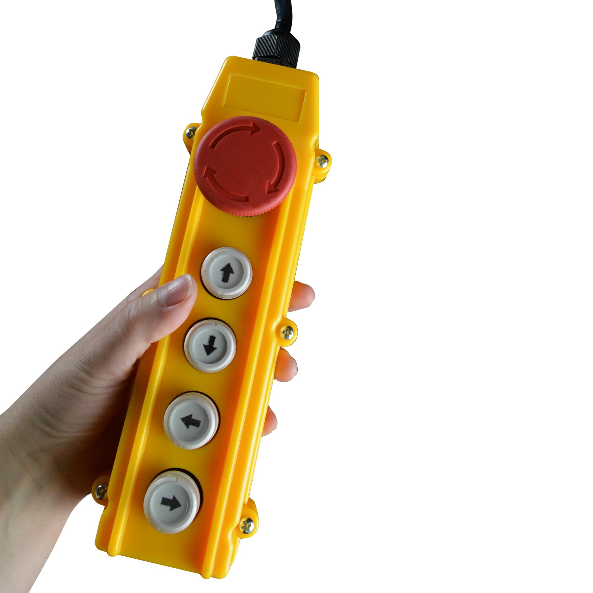 Wyciągarka Elektryczna 230V, uciąg 150/300 kg, Moc 650W, wysokość podnoszenia 18m, HOIST Wciągarka Warsztatowa - Lina 18m x 3mm, IP54 (Sterowanie Bezprzewodowe, 300/600 kg)