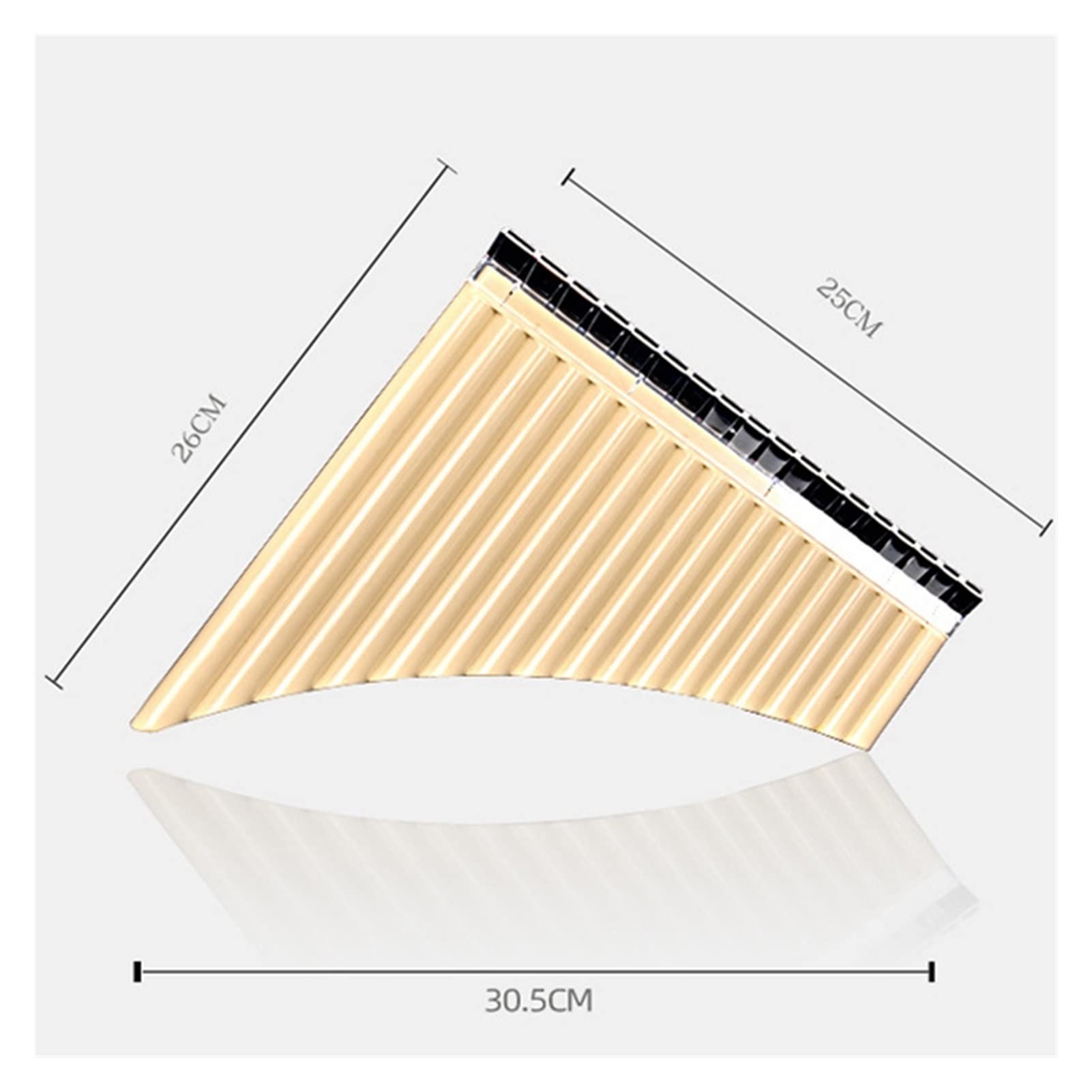 Flauto Pan Flauto Di Pan 18 Tubi Flauto Di Pan Multifunzione Strumenti a fiato tradizionali