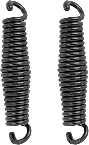 Muelles oscilantes para porche, silla de resorte con capacidad para hasta 1600 libras, resortes cromados resistentes para sillas colgantes, montaje
