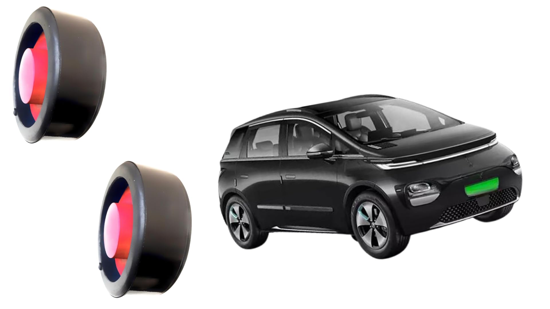 for MG Windsor EV | Ride Height Lift Kit (Rear Set of 2 Pcs) | Increases Ground Clearance | Easy Installation | OEM Safe Design | Front Side Not Required-image-31