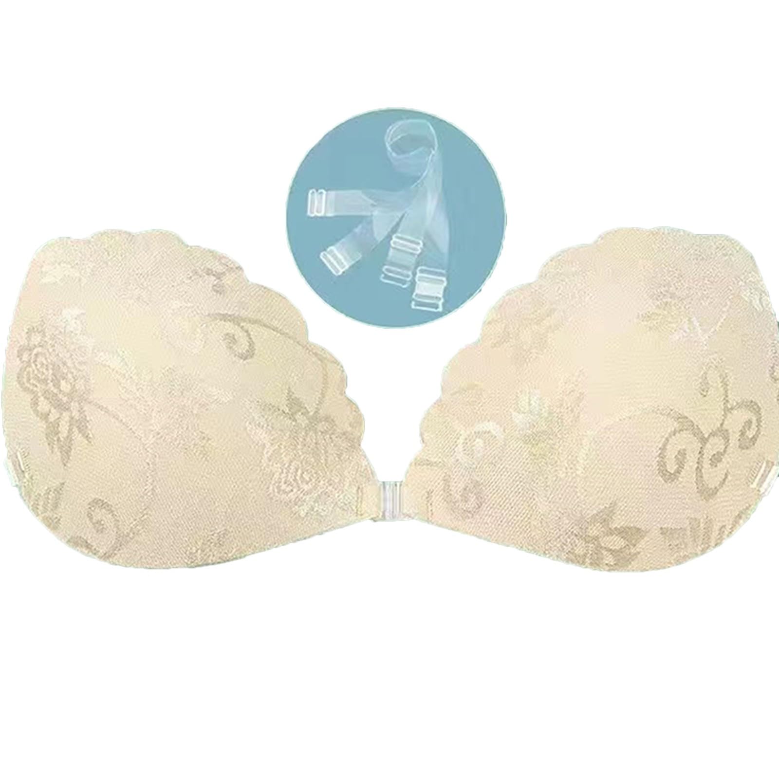 Soutien-gorge Adhésif Dos Nu - Push-up Invisible Sans Bretelles - Réutilisable Pour Robes Décolletées