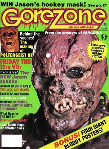 Cover of Gorezone, July 1988