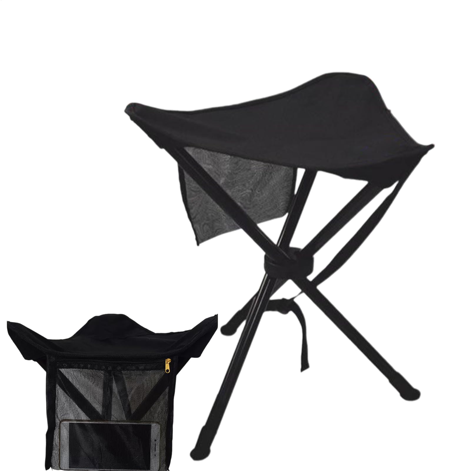 Sgabello A 3 Gambe Sedia Da Picnic Pieghevole Con Portata Massima 100 kg