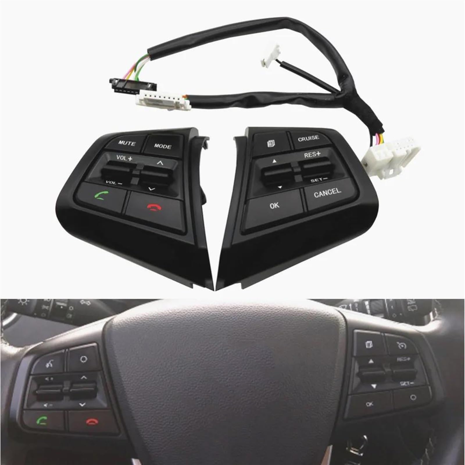 96700C90004X 96710C90004X Accessori Per Auto Volante Pulsanti Cruise Control Per Hyundai Per Creta Ix25 2.0L 2015 2016 2017 2018 2019
