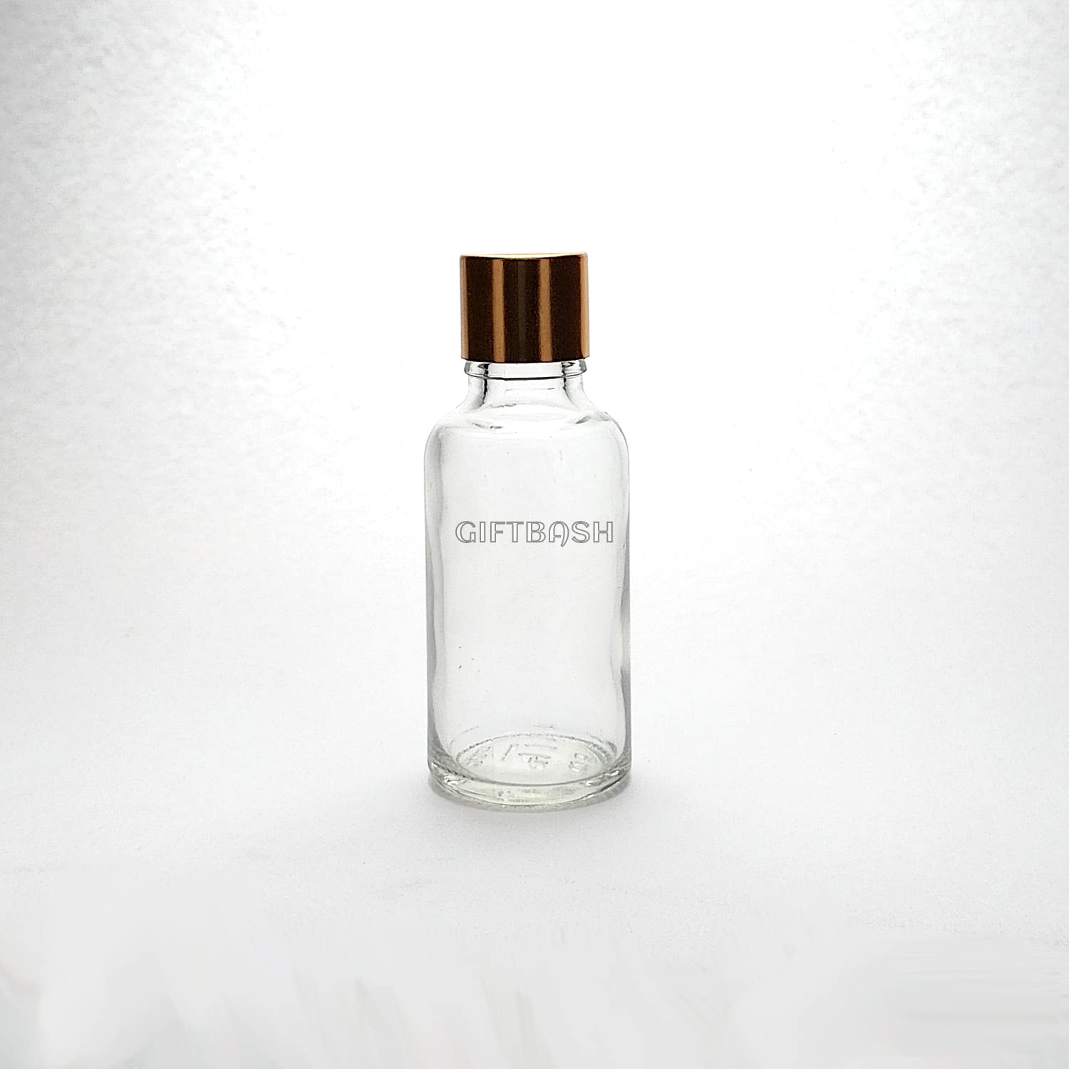 30ml Clear Glass Bottle – Refillable Empty Bottle with Golden Cap – Small Travel Size Container for Essential Oils, Serums, Liquids, DIY Beauty & Aromatherapy - Pack of 6-image-41