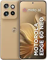 Smartphone Motorola Edge 60 Neo 5G - 512GB 24GB (12GB RAM + 12GB Ram Boost) 50MP Sony Camera Moto AI e tela 1.5K Super HD - Latte