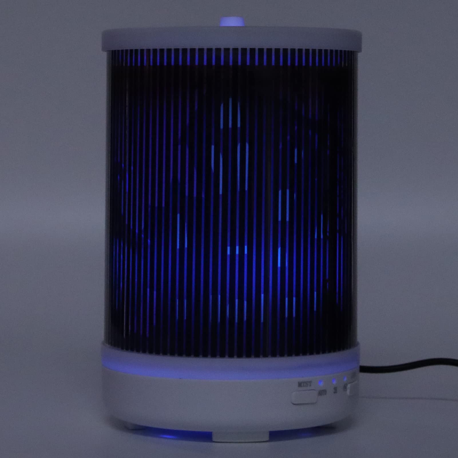 Diffusore di oli essenziali per Halloween, 250 ml, umidificatore a ultrasuoni, per aromaterapia, con effetto luce 3D girevole, spegnimento automatico per casa e spina europea