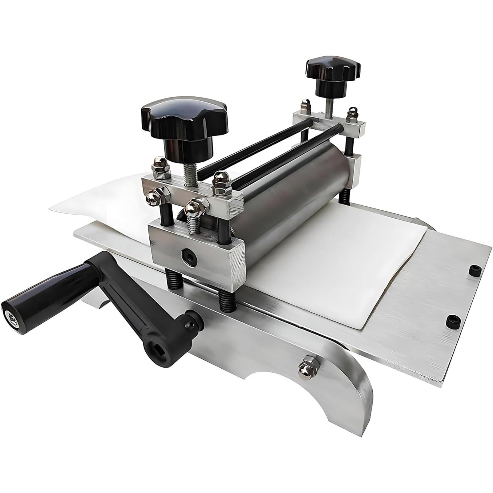 Joyfitness Printmaking Press Etching Press Machine, Premium Aluminum Alloy Structure, 5Cm Diameter Roller, Desktop Art Rubbing Device, Suitable For Woodcut, Copperplate And Paper Plate Print Creation