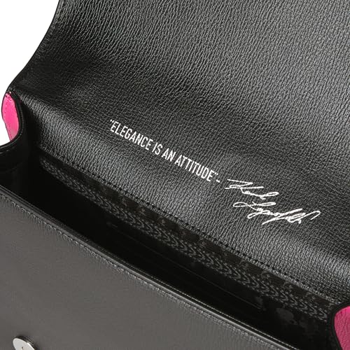 Image of KARL LAGERFELD Women's Simone Studded Satchel Crossbody