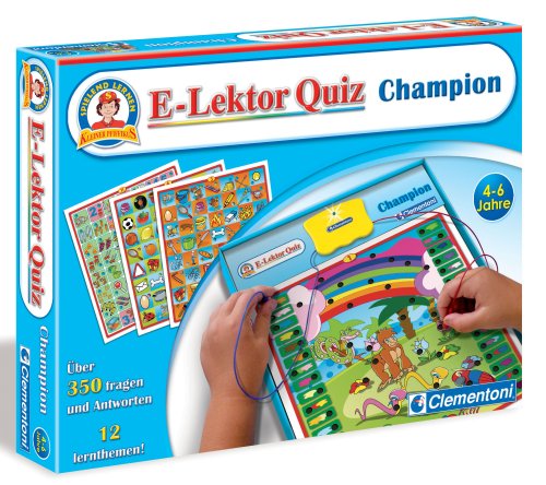 Preisvergleich Produktbild Clementoni 69632 - E-Lektor Quiz Champion