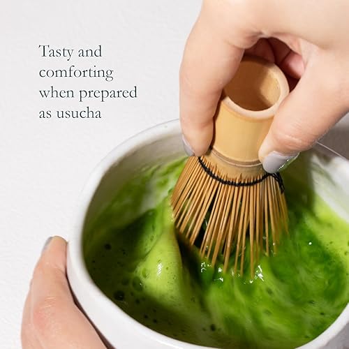 Miniatura 5 de Naoki Matcha Fragante mezcla de yame  Auténtico polvo de té verde matcha japonés de grado ceremonial de primera cosecha de Yame, Fukuoka (3.5 onzas)