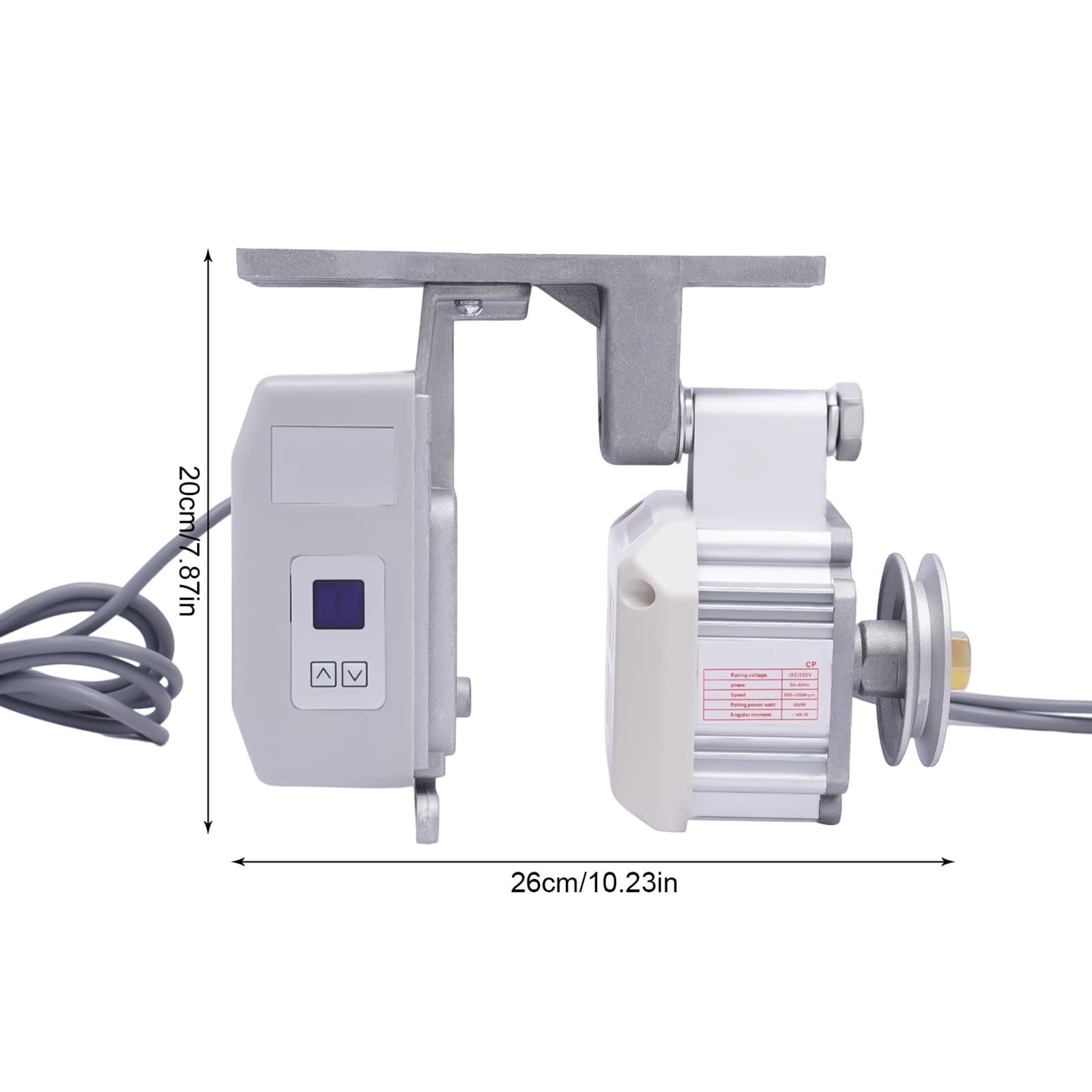 Motor para máquina de coser, motor sin escobillas, motor eléctrico regulable 550 W, 220 V, BI-WWHYYR-1766264