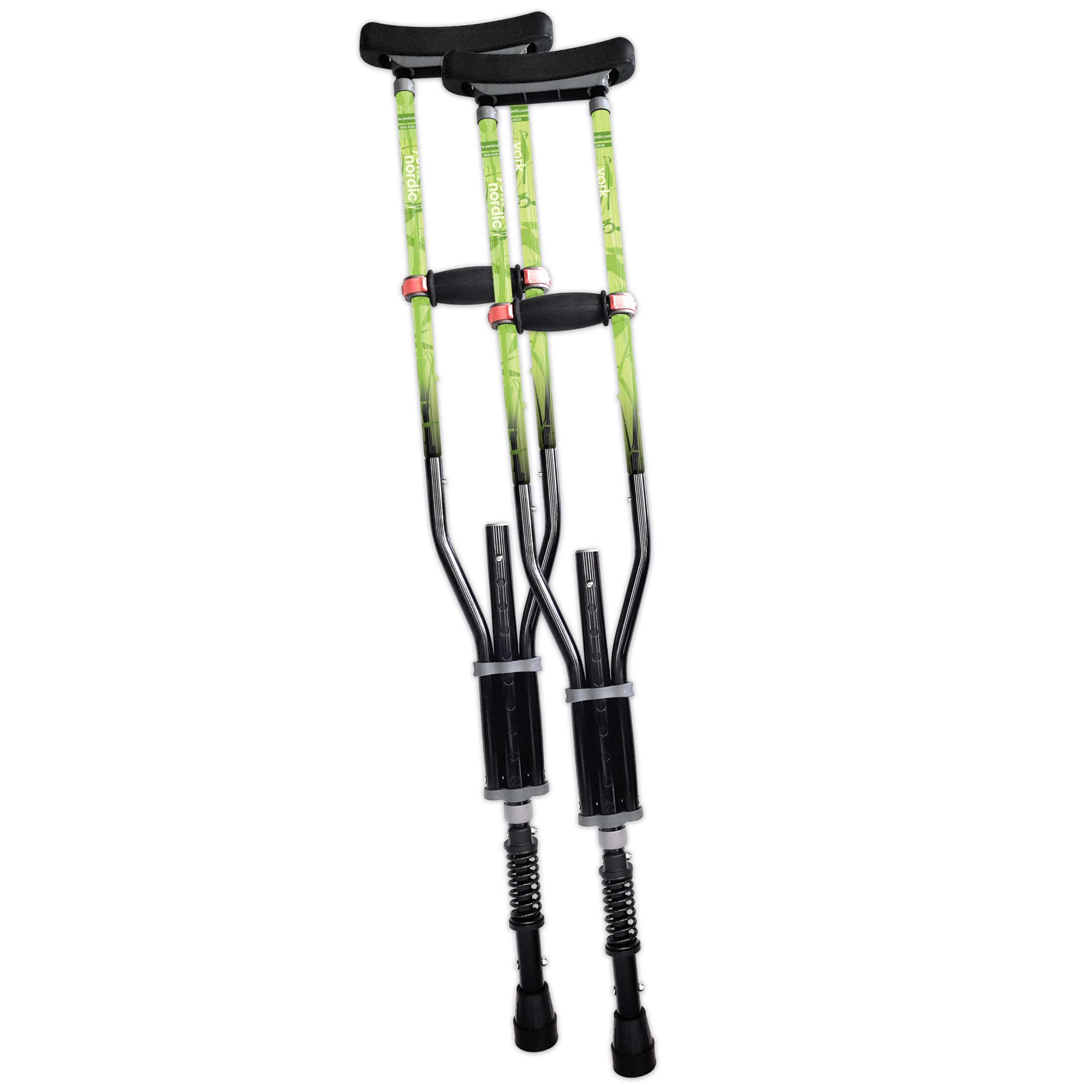 York Nordic Spring Cushion Crutches