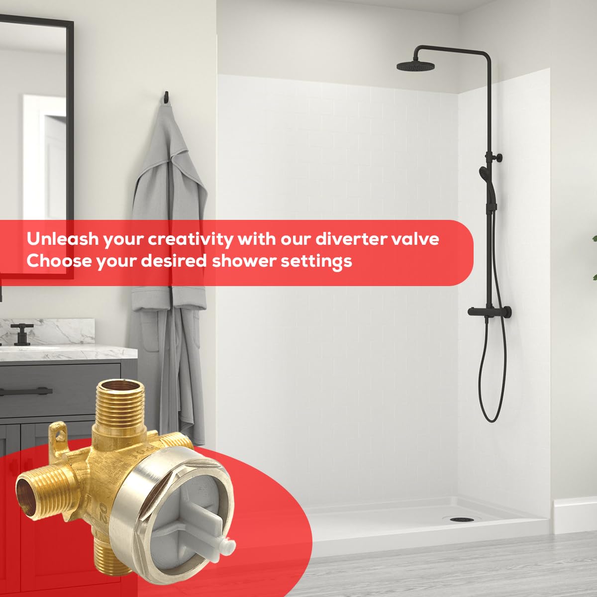 Inspiring Diverter For Shower Gallery