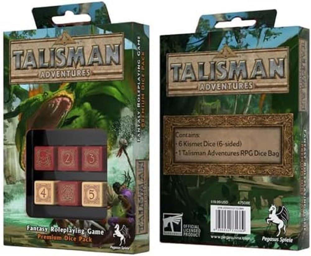 Talisman Adventures RPG - Premium Dice Pack