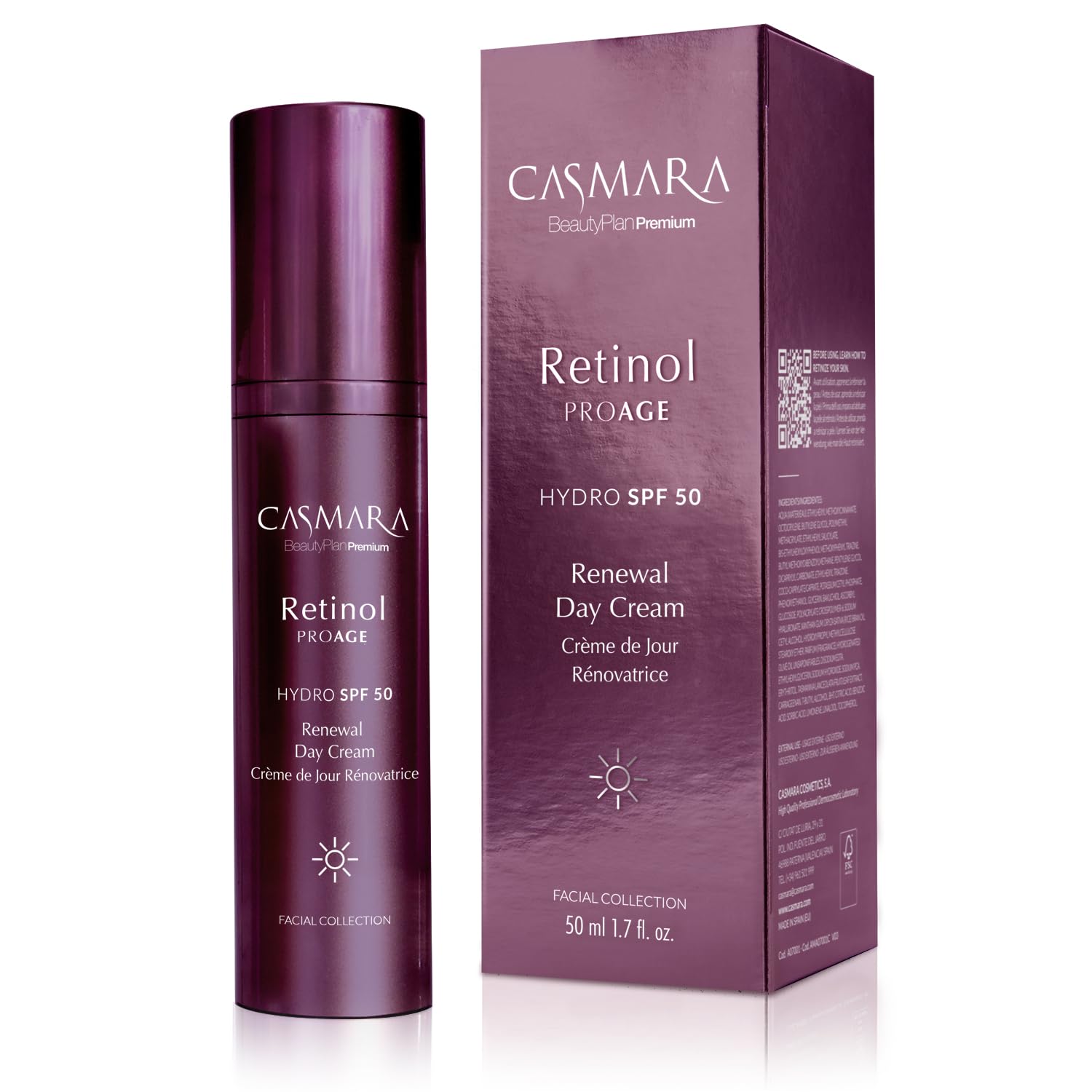 Casmara Retinol Proage Renewal Day Cream Spf50 50ml