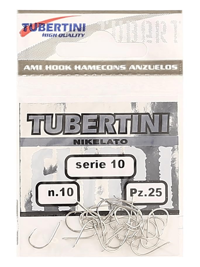 AMI TUBERTINI SERIE 10 PESCA VARIE MISURE MARE ORATA AMO HOOKS ANZUELOS - Foto 10