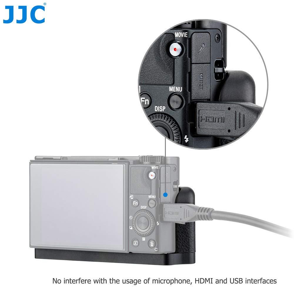 JJC Poignée en Aluminium pour Appareil Photo Sony RX100VII RX100M7