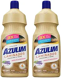 Kit com 2 Limpadores de Pisos Laminados Azulim, 750ml, Aroma de Lavanda