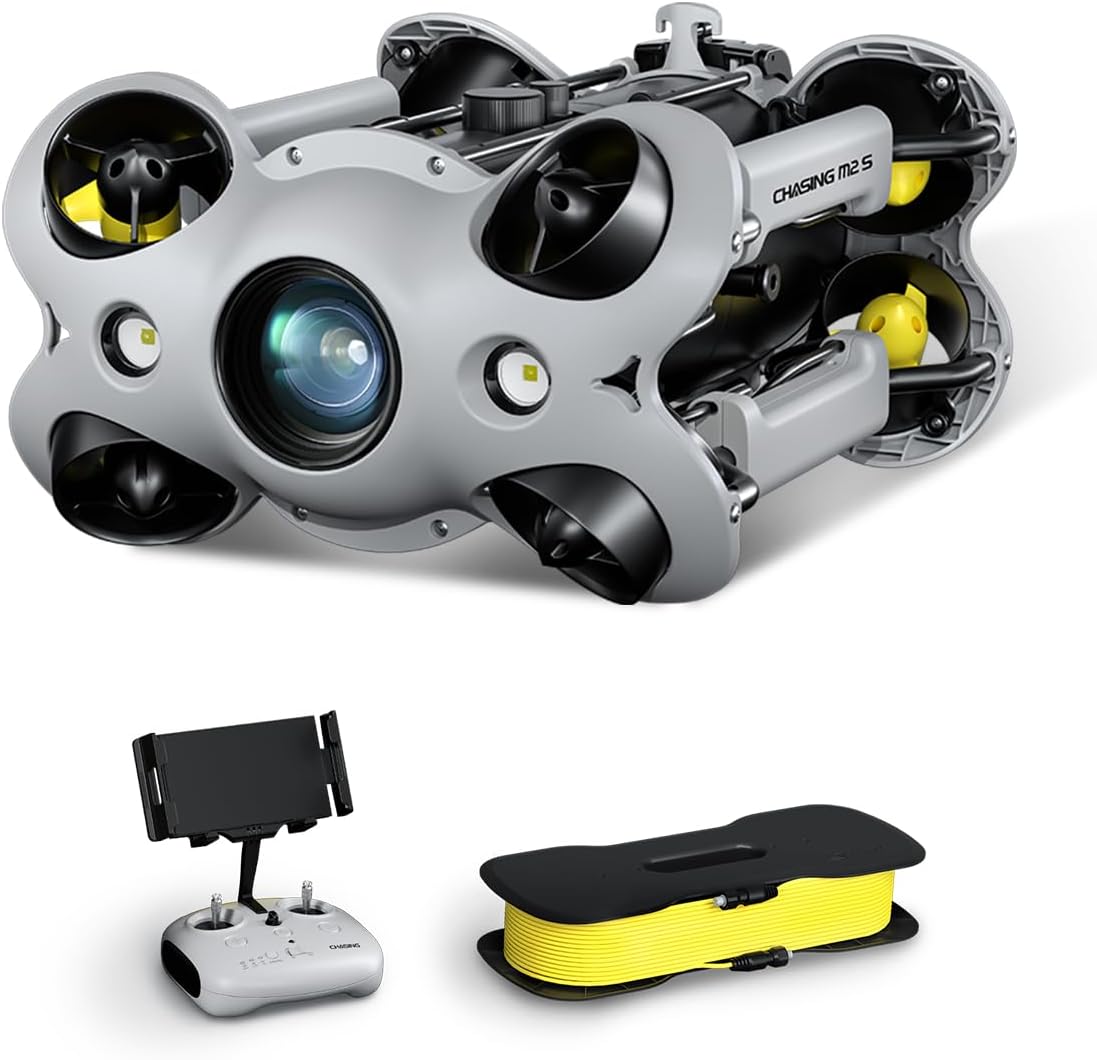 Chasing M2 S, Industrial-Grade Revolutionary Underwater Robot, Upgraded Intelligent Flightcontrol System and Image Algorithm, Unprecedented Underwater Perception and Freedom of Movement