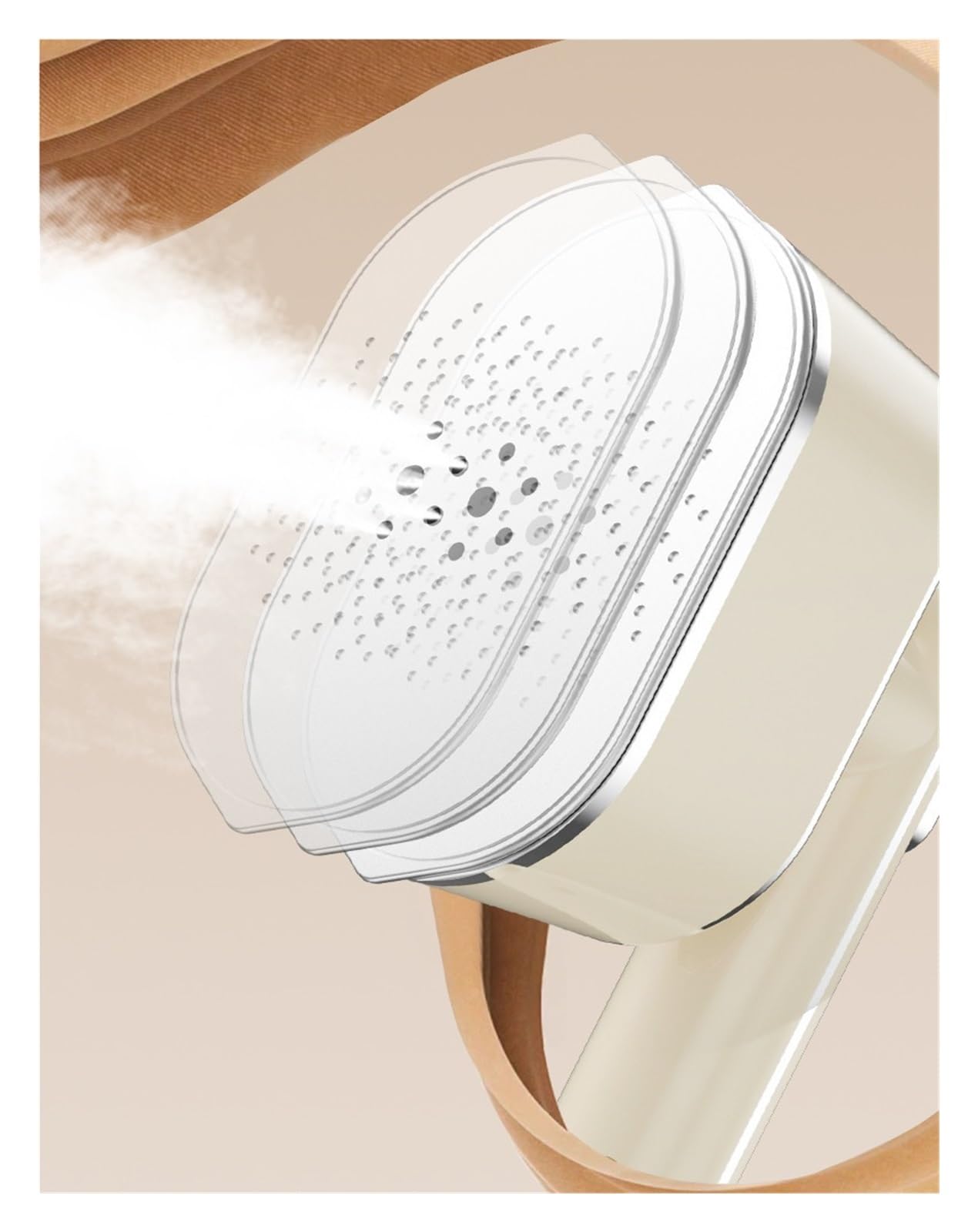 Ferro da stiro portatile, Abitacolo Portatile Vestiti Rotanti In Ferro Dual Uso Dry And Steam Stering Machine Per Viaggi Per Il Dormitorio Domestico,per viaggi in ufficio e a casa
