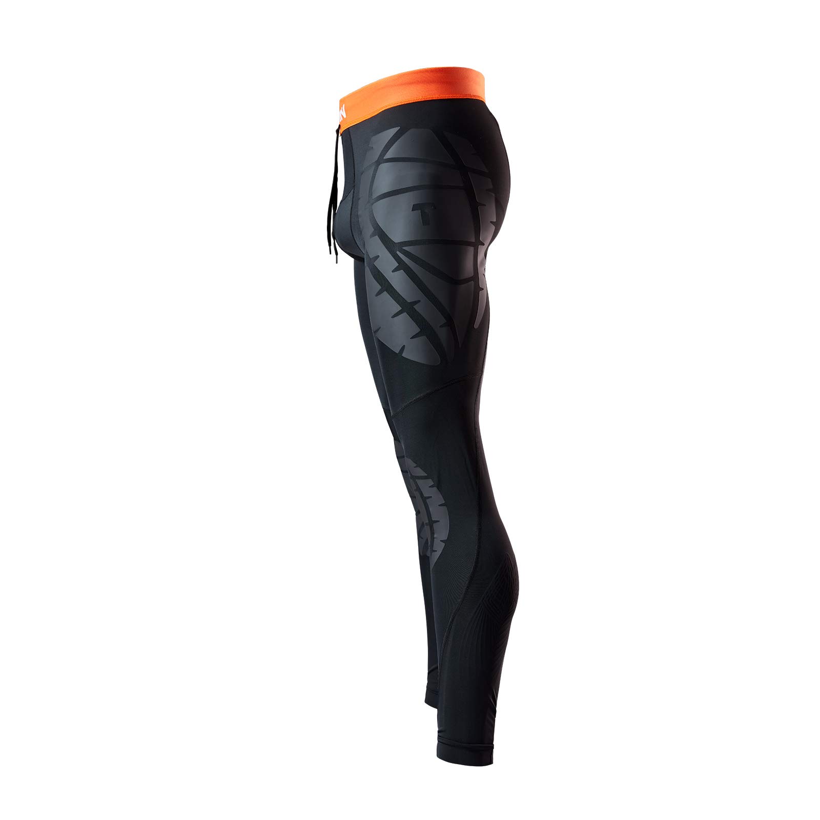 T1TAN Spodnie antyścierne 2.0 XXS-XXL, kalesony do stymulacji mięśni i minimalizacji ścierania, dla bramkarzy, piłki nożnej, koszykówki, piłki ręcznej, odporne na ścieranie, spodnie bramkarskie