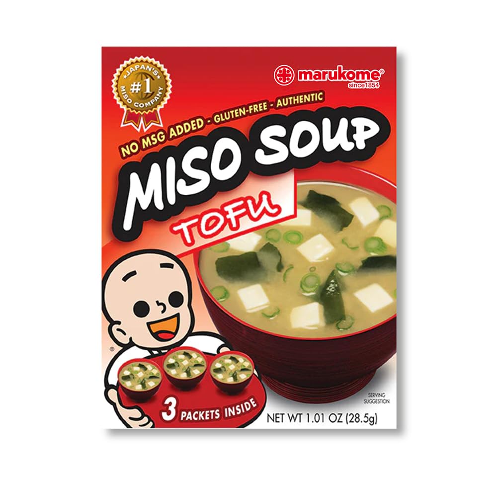 Miso Instant Tofu, 1.01-Ounce Packages (Pack of 12)