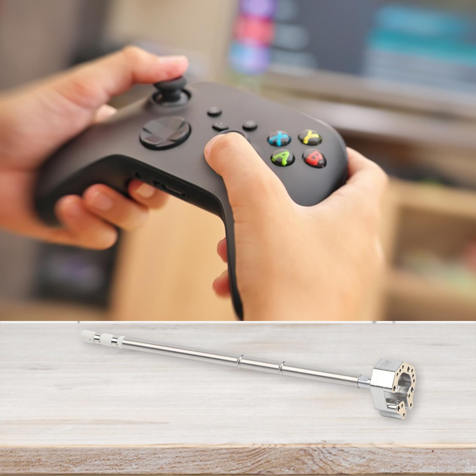 DAZZLEEX Joystick Lötkolbenspitze Reparatur Lötspitze für PS5/PS4/Xbox/Switch Controller mit C245HS-02A Anschluss für effektive Komponentenheizung