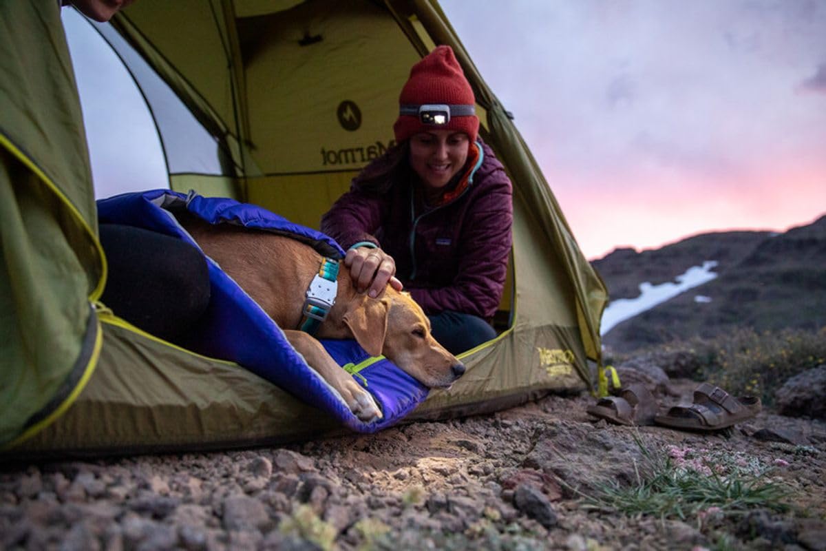 RUFFWEAR - Collare per cani in corda superiore, collare riflettente con fibbia in metallo per uso quotidiano, tramonto, 20-26"
