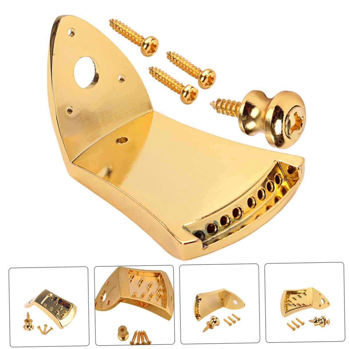 ibasenice 2ensembles Cordier Triangle Métal Pour Mandoline Cordes Accessoire De Réparation Pour Améliorer Style De Votre Instrument