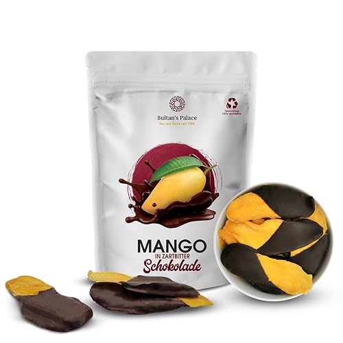 Sultan’s Palace Getrocknete Mango in Zartbitter Schokolade – 500 g 