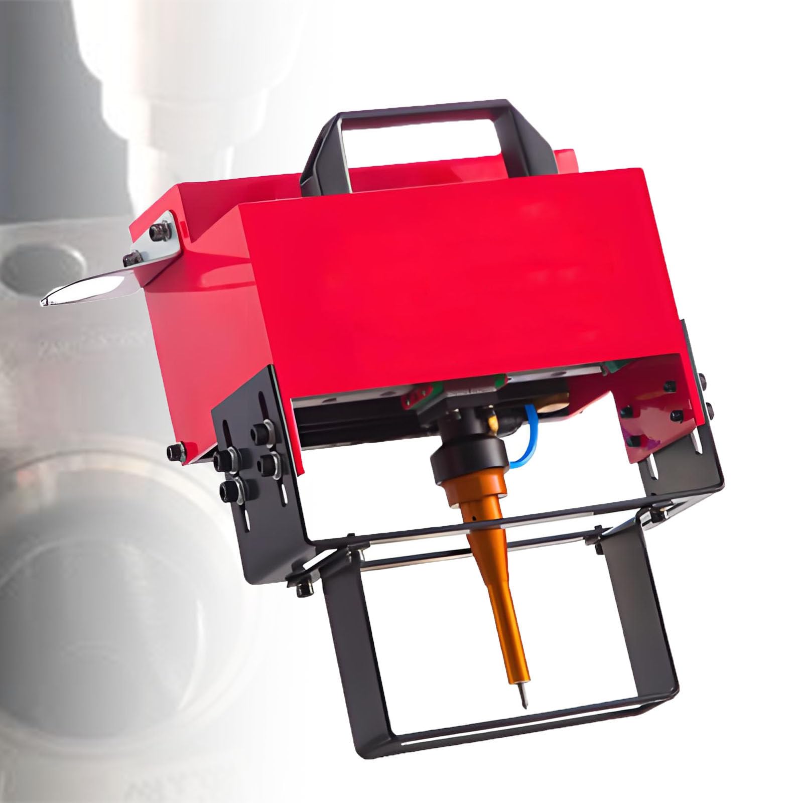 LwiftGal Professional Pneumatic Dot Peen Marking Machine - Portable Air Needle Marker for VIN, Serial Numbers on Steel Plate, Metal & Tools 100 * 20mm