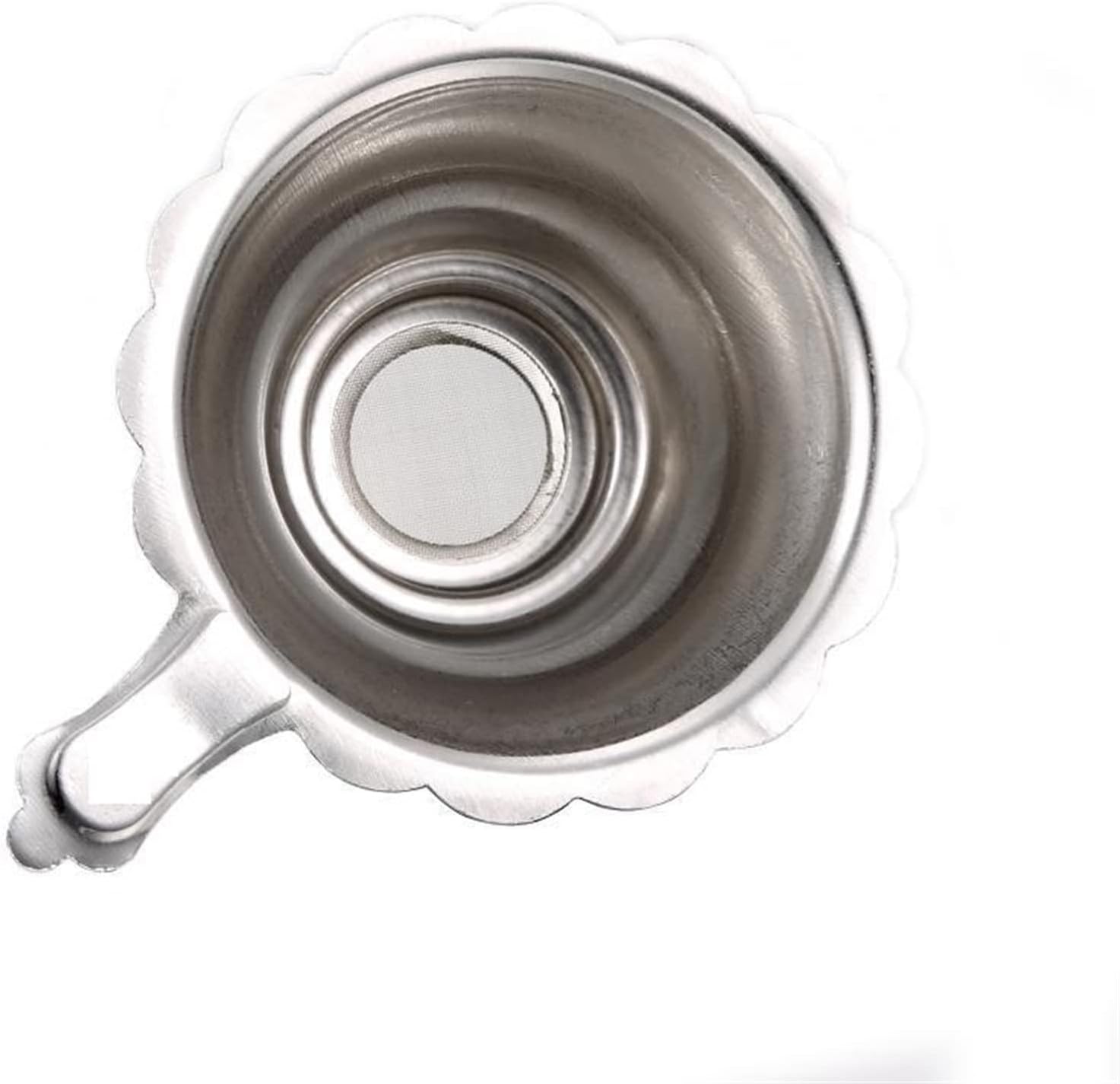 Tea Filters Reusable Stainless Steel Tea Infuser Basket Double-Layer Fine Mesh Tea Strainer Filters Loose Tea Leaf Kitchen Drinkware Filter