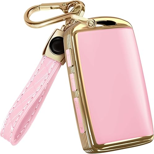 Miniatura 12 de Lucrum Compatible con funda para llavero Mazda y llavero de cuero, funda de TPU para 3, 6, CX-5 CX-9 CX-30 CX-50 CX-70 (2019-2025)