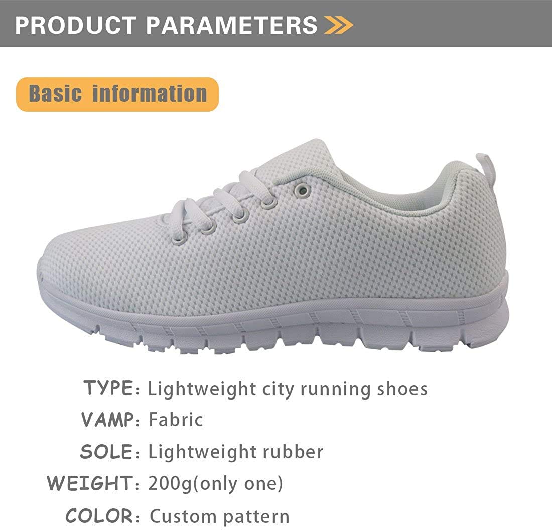 SEANATIVE Chaussures de course à pied en maille respirante pour femme - Style décontracté - Pour le jogging et le sport