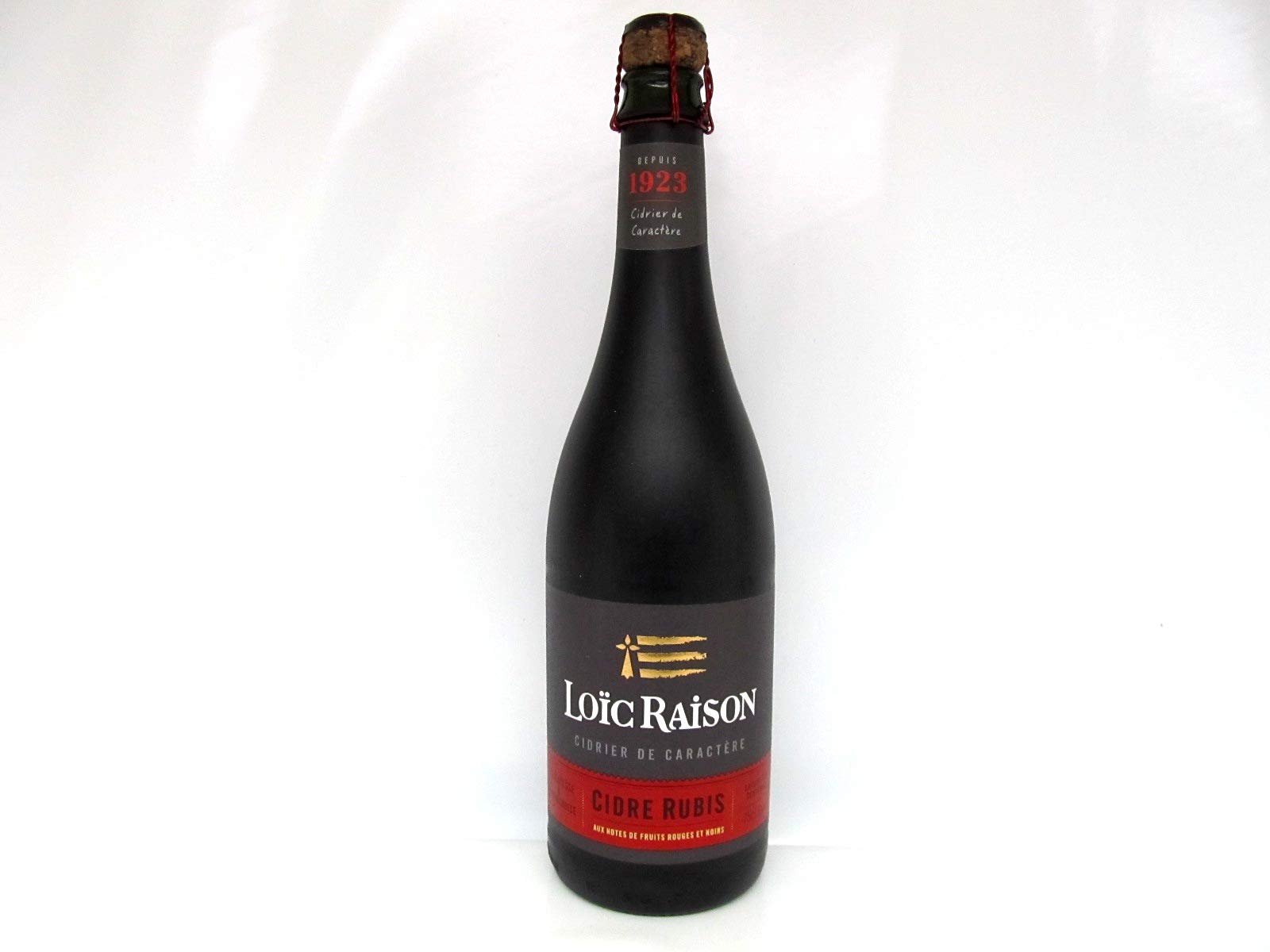 Apfelwein Ruby Cider, Cidre loic raison rubis 750ml. 6% vol