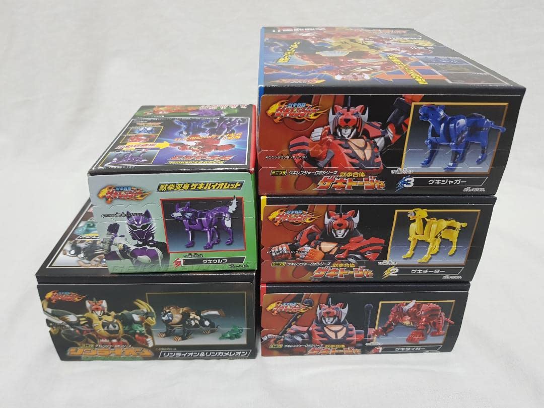 Amazon.co.jp: ゲキトージャウルフ リンビースト ミニプラ スーパー