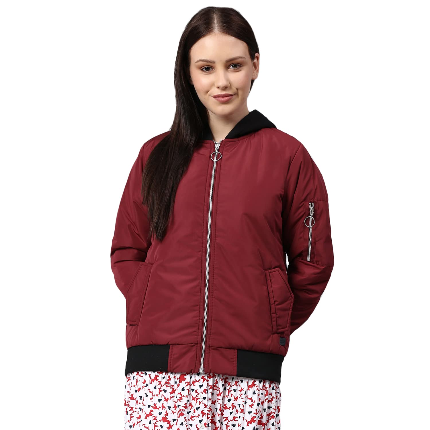 pinacolada Polyester Womens Standard Length Jacket-picture-41