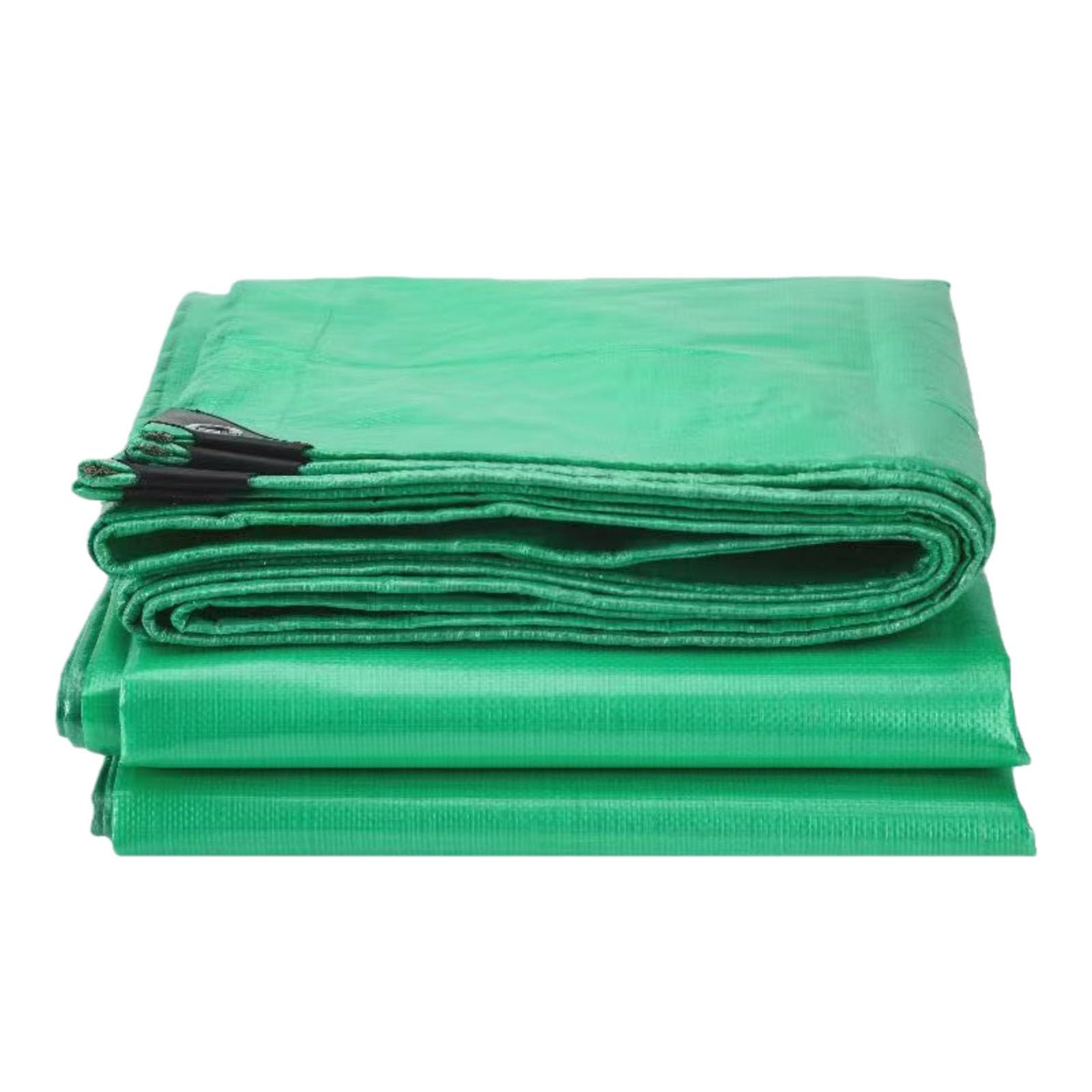 Tarpaulin Extra Heavy Duty Waterproof 190 x 230 cm Heavy Duty, with Eyelets Camping Ground Sheet Easy to Wash for Garden Furniture Camping Ground Sheet Truck Cover, Green