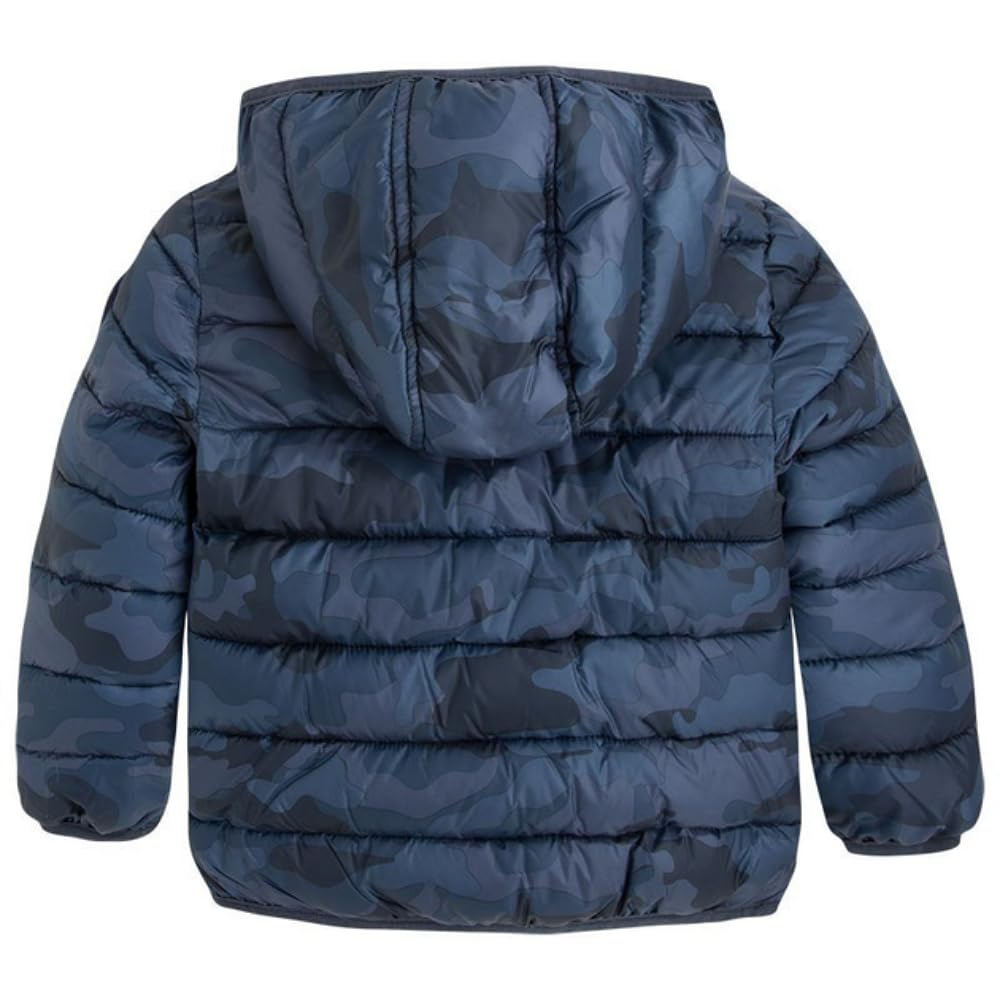 Generico Giubbotto Bambino con Cappuccio – Piumino Leggero Trapuntato con Zip e Tasche 4445