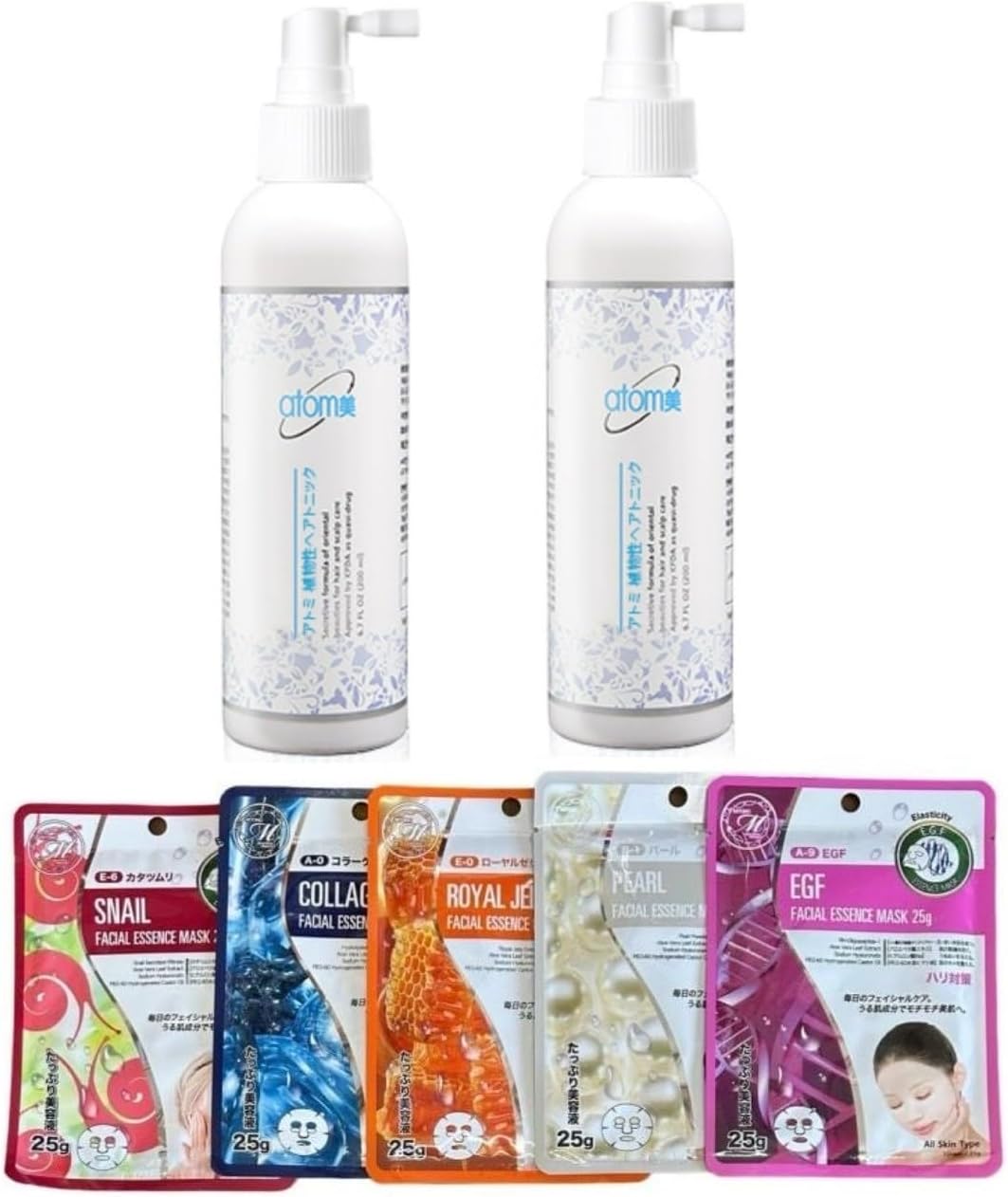国内発送 ２点セット 植物性ヘアトニック ヘアトニック 200ml マスクシートおまけ付き 韓国コスメ zt018-1