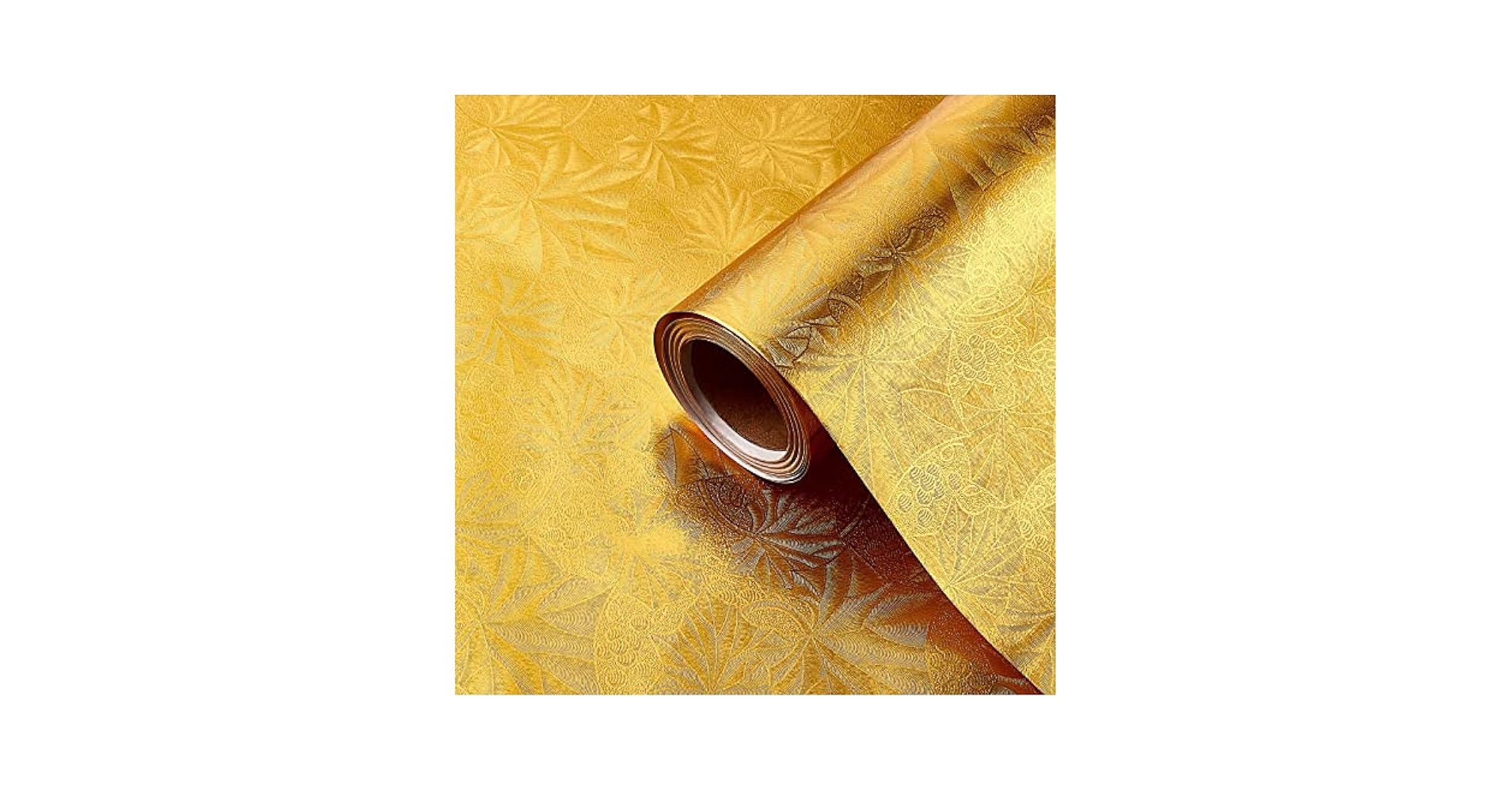 Amazon.com: Jecery Embossed Floral Foil Paper Metallic