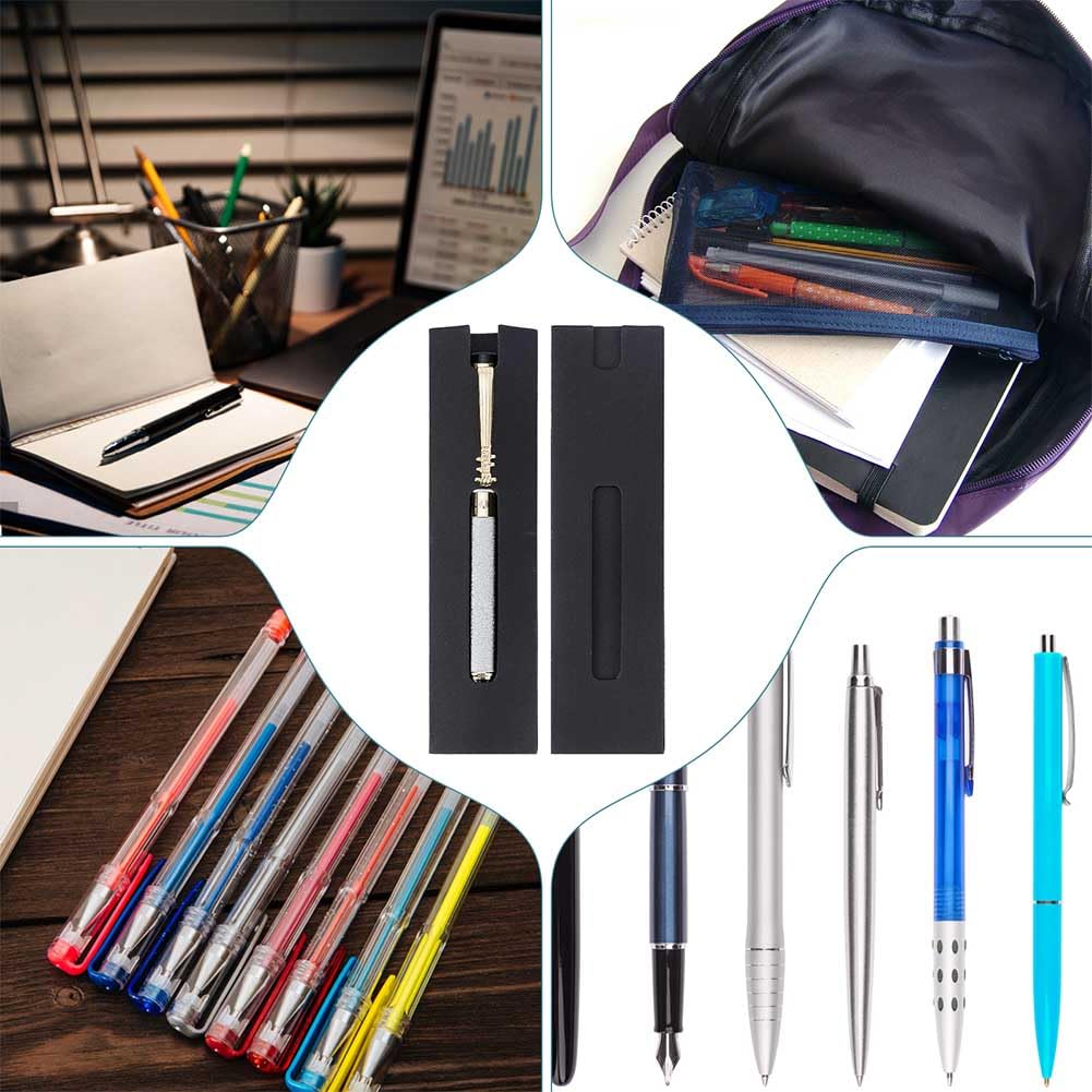 20 Custodie Per Penne Con Finestra - Portapenne In Carta Per Display E Protezione - Foto 6