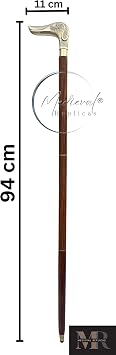37 Inch Wooden Brass Cane Stick with Ball Wonka Colonial Walking Cane Knob for Men Sticks Antique Victorian Bastón Elegante Para Caminar Elegant Walking Women Rosewood Brass Handle Canes On Top