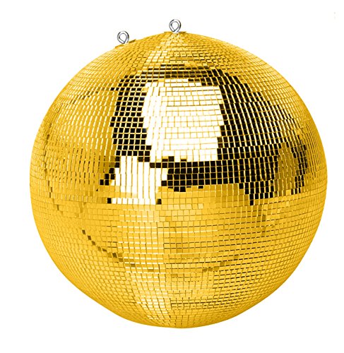Bola de espelhos com 7even – 50 cm ouro/bola de discoteca – mirror ball 50 cm ouro