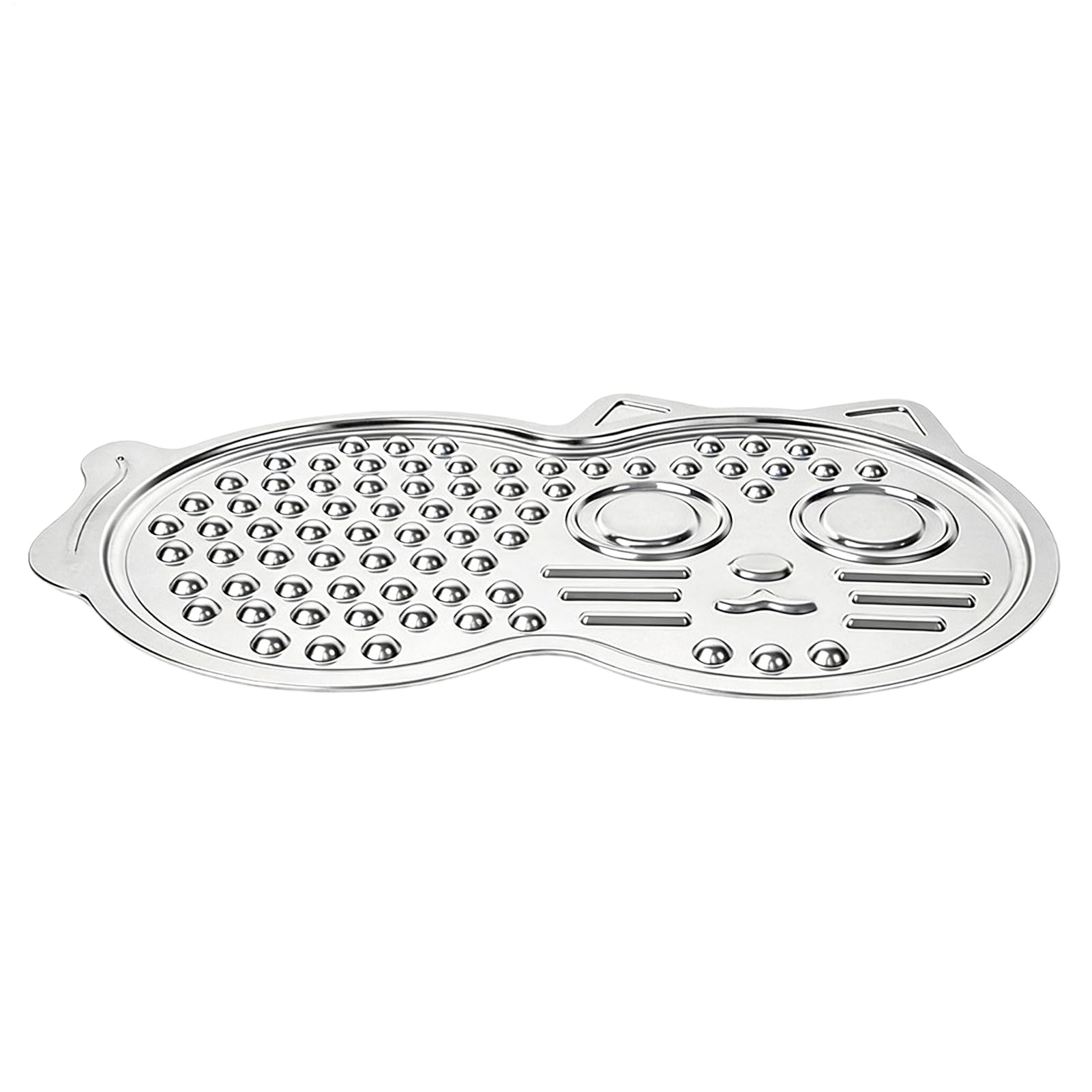 Tapis de léchage pour chien chiots alimentation lente antidérapant en acier