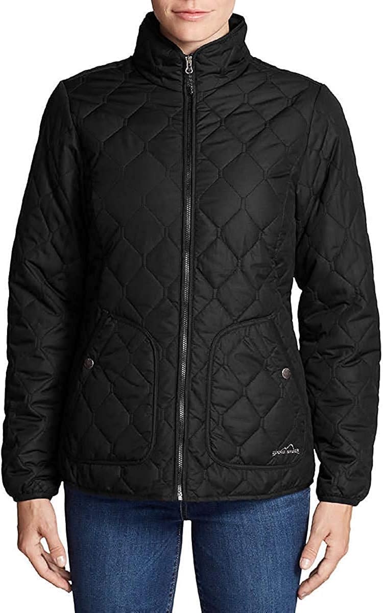 Eddie Bauer Women's Year Round Quilted Field Jacket Amazon.co.uk