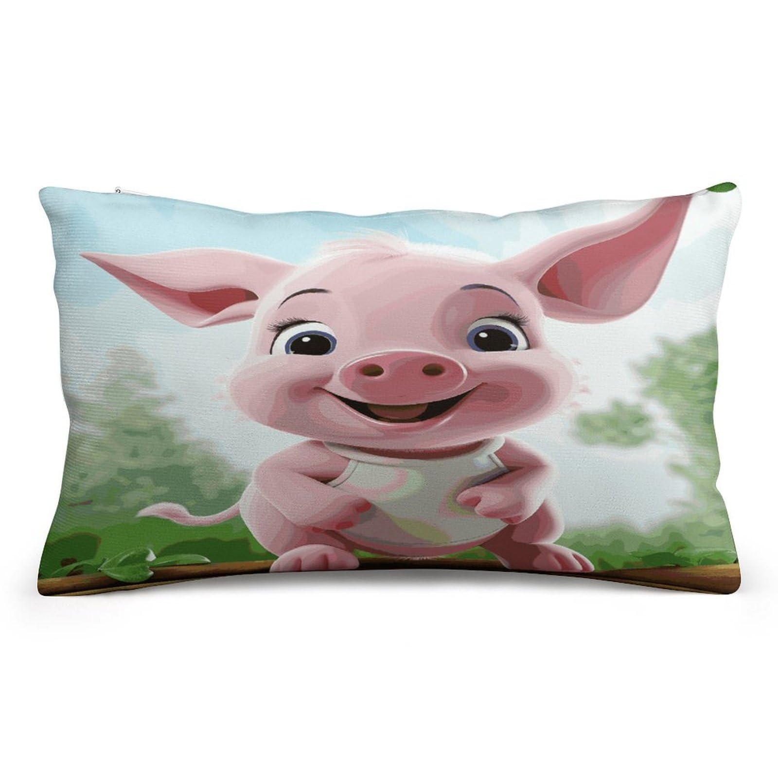 Wsoihfec Style Smiling (13) Throw Pillow Covers Decorative, Pillow Cases Soft Plush, Modern Farmhouse Boho Cushion Cover For Bed Couch Sofa Living Room Spring Decor8 X12